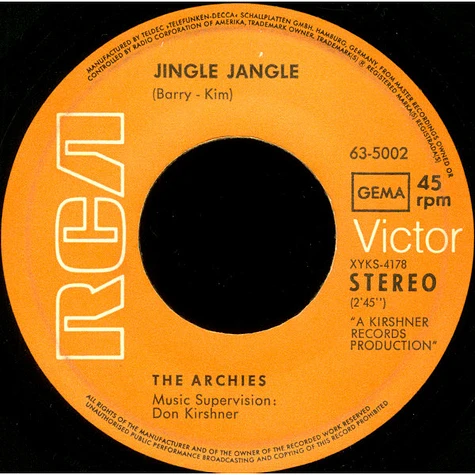 The Archies - Jingle Jangle