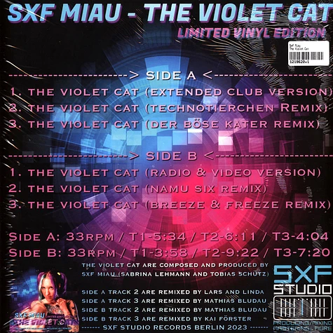 Sxf Miau - The Violet Cat