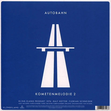 Kraftwerk - Autobahn 50th Anniversary Single Vinyl Edition