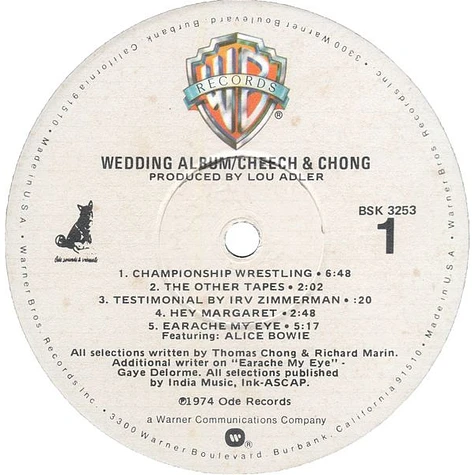 Cheech & Chong - Cheech & Chong's Wedding Album