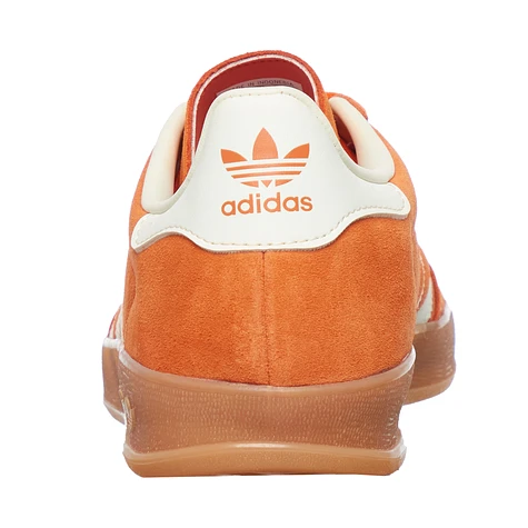 adidas - Gazelle Indoor (Orange / Off White / Gold Metallic  display picture 3
