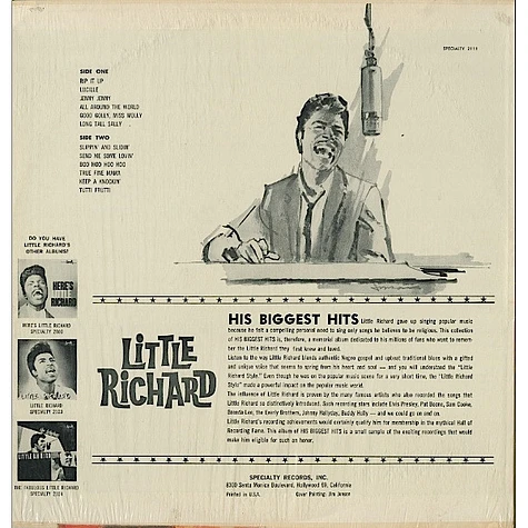 Little Richard - His Biggest Hits