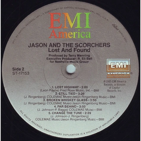 Jason & The Scorchers - Lost & Found