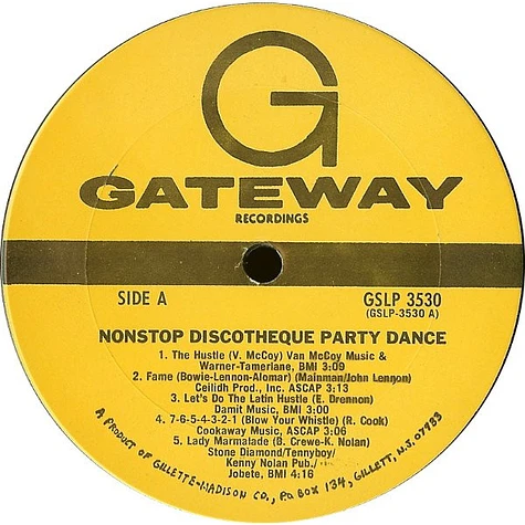 Unknown Artist - Nonstop Discotheque Party Dance