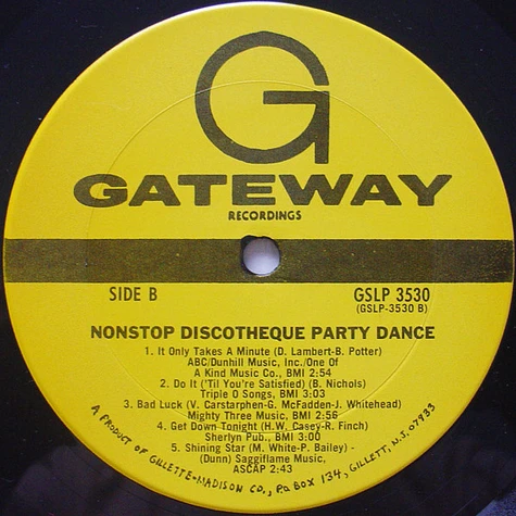 Unknown Artist - Nonstop Discotheque Party Dance