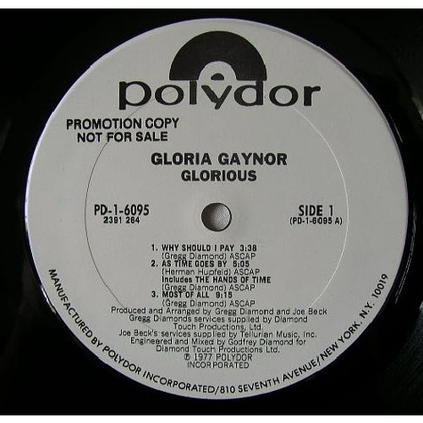 Gloria Gaynor - Glorious