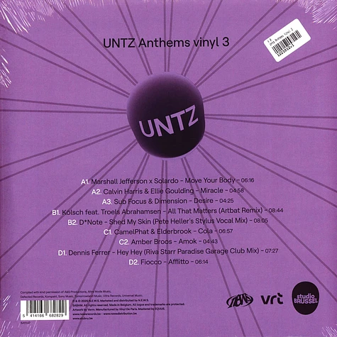 V.A. - Untz Anthems Vinyl 3