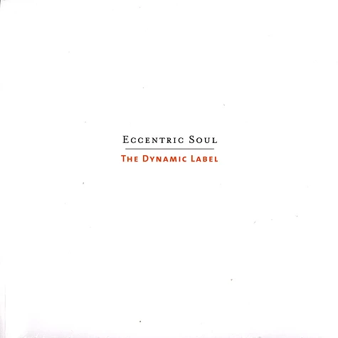 V.A. - Eccentric Soul: The Dynamic Label Tangerine Vinyl Edition