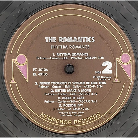 The Romantics - Rhythm Romance