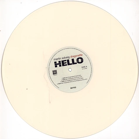 Martin Solveig - Hello Feat. Dragonette White Vinyl Edition