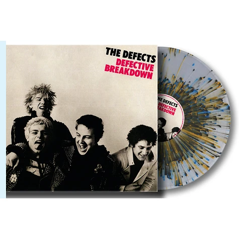 The Defects - Defective Breakdown Crystal Clear Splatter Vinyl Edition