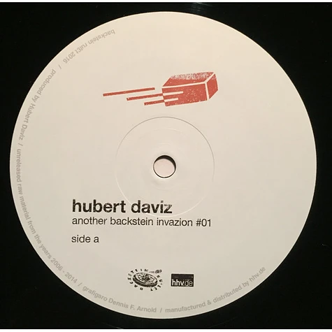 Hubert Daviz - Another Backstein Invazion #01