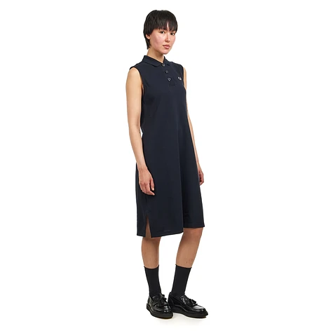 FRED PERRY Sleeveless Dress ネイビー Fred Perry - Sleeveless Polo Dress (Navy) | HHV
