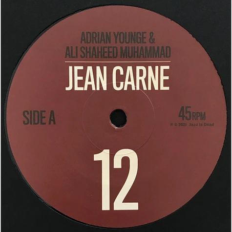 Jean Carn / Adrian Younge & Ali Shaheed Muhammad - Jazz Is Dead 12