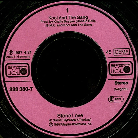 Kool & The Gang - Stone Love