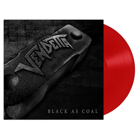 Vendetta - Black As Coal Limited Red Vinyl Edition