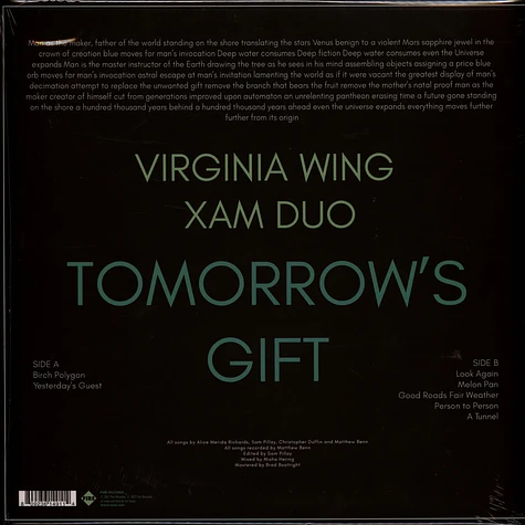 Virginia Wing / Xam Duo - Tomorrow's Gift