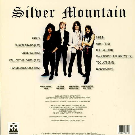 Silver Mountain - Universe - Vinyl LP - 2025 - EU - Original | HHV