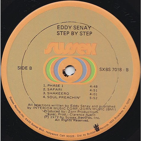 Eddy Senay - Step By Step