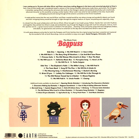 Sandra Kerr & John Faulkner - The Music From Bagpuss