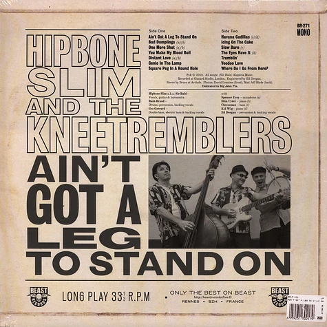 Hipbone Slim & The Kneetremblers - Ain't Got A Leg To Stand On