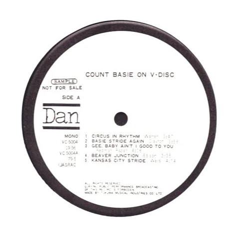 Count Basie - On V-Disc Vol. 1