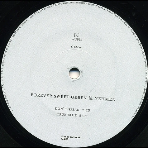 Forever Sweet - Geben & Nehmen