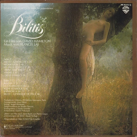 Francis Lai - OST Bilitis