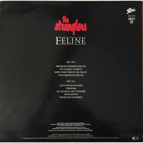 The Stranglers - Feline