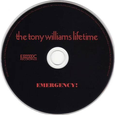 The Tony Williams Lifetime - Emergency!