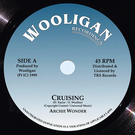 Archie Wonder - Cruising