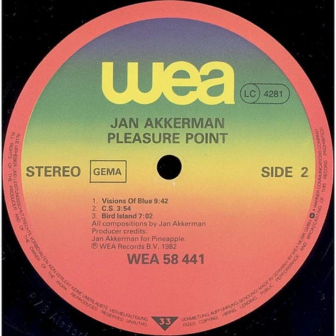 Jan Akkerman - Pleasure Point