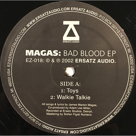 Magas - Bad Blood EP