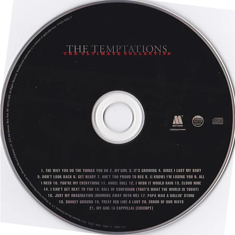 The Temptations - The Ultimate Collection