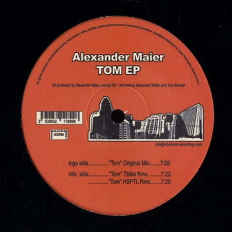 Alexander Maier - Tom EP