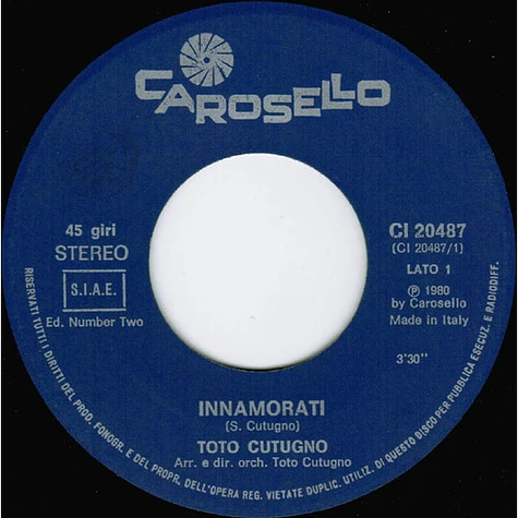 Toto Cutugno - Innamorati