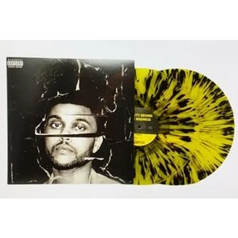 The Weeknd - Beauty Behind The Madness 5th Anniversary Yellow / Black Splatter Vinyl Edition