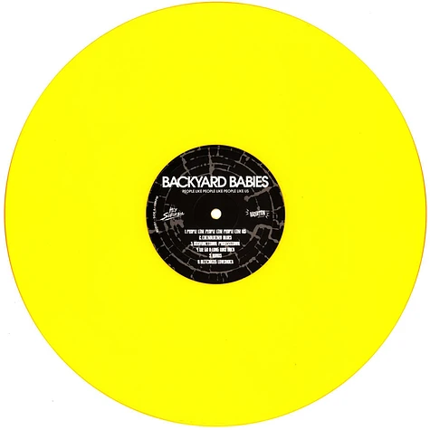 Backyard Babies - People Like People Like People Like Us Record Store Day 2025 Yellow Vinyl Edtion