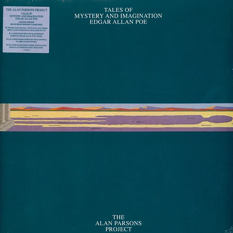 The Alan Parsons Project - Tales Of Mystery And Imagination Clear Vinyl Edition