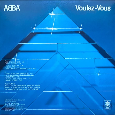 ABBA - Voulez-Vous = ヴーレ・ヴー