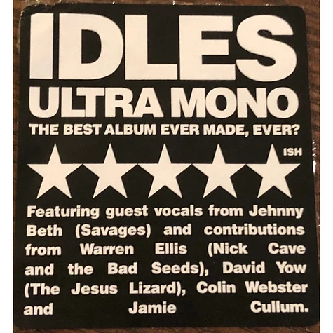 IDLES - Ultra Mono