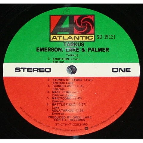 Emerson, Lake & Palmer - Tarkus