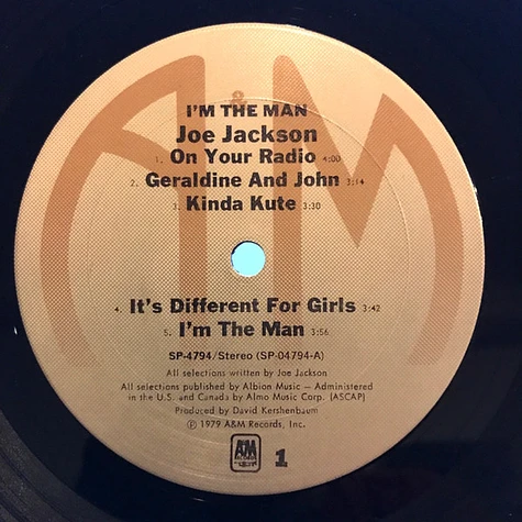 Joe Jackson - I'm The Man