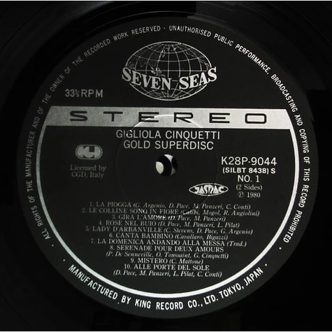 Gigliola Cinquetti - Gold Superdisc