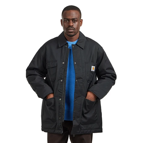 Carhartt WIP - Leroy Chore Coat (Black) | HHV