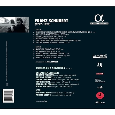 Rosemary Standley; Ensemble Contraste / Schubert, Franz - Schubert In Love