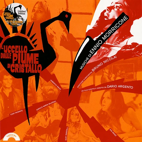 Ennio Morricone - L'uccello Dalle Piume Di Cristallo Black Vinyl Edition