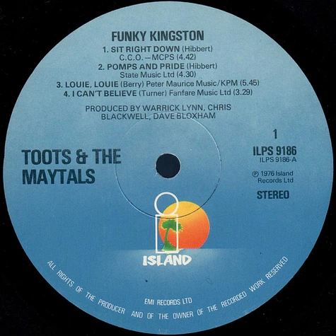 Toots & The Maytals - Funky Kingston