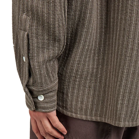 Norse Projects - Ole Oversized Wool Stripe Shirt