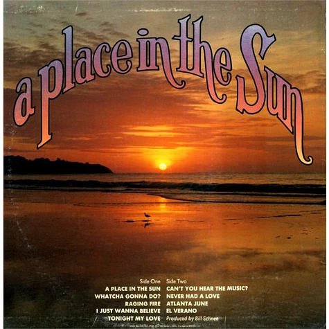 Pablo Cruise - A Place In The Sun